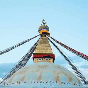Katmandou stupa bouddha